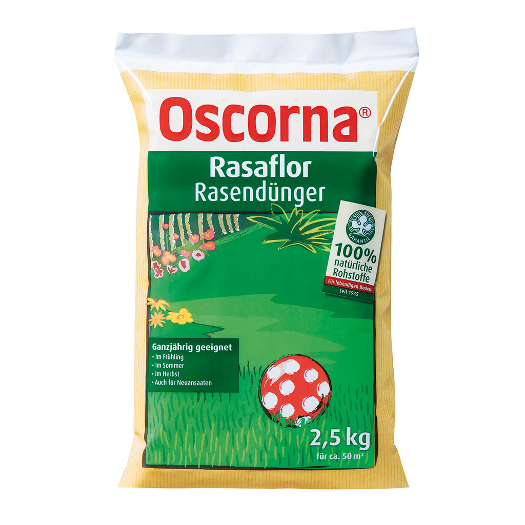 Oscorna-Rasaflor Rasendünger  2,5kg